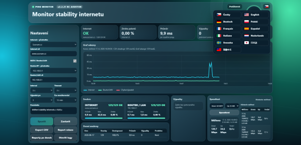 Ping Monitor asustor NAS App